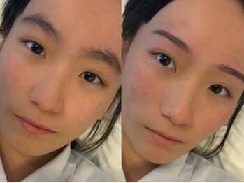 リノ セカンド(Lino second)の写真/【流行りのナチュラル並行眉も♪】一人一人のお顔立ちに合わせた黄金比でよりスッピンに自信が持てる！