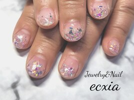 ラメグラデーション