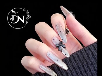 ドリーミー ネイル 上野(Dreamy Nail)の写真/お爪にコンプレックスがある方は当店にお任せ下さい！豊富なパーツと合わせて理想のデザインに仕上げます◎