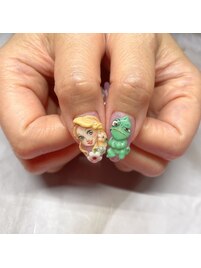 キャラクター３Dネイル