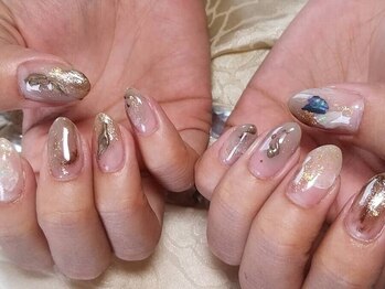 エヌオーサロン(N.O)の写真/周りに褒められる“隙のない可愛さ”を演出◎カビ防止ケアで健康的な美爪へ♪水仕事や主婦の方にもおすすめ