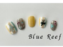 ネイルアンドまつげエクステ ブルーリーフ 四谷三丁目店(Blue Reef)/サマーネイル