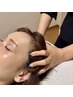 【肩こり/頭痛/眼精疲労】耳周りもスッキリ!! 炭酸ヘッドスパ+耳ツボ 計45分