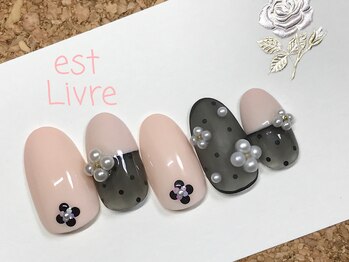 エストリブレ(estLivre)/ホログラムフラワー