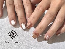 ネイル エミュスト(Nail Emuest)/マグネットネイル/非対称/mai