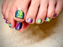 ヌル ネイル 堀江(NURU NAIL HORIE)/韓国ニュアンスフットネイル☆