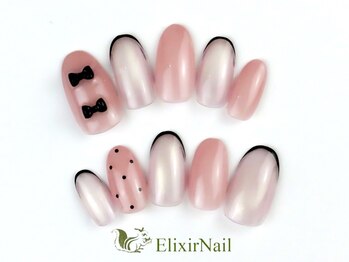 エリクサーネイル 西武新宿(Elixir Nail)/定額a シンプル/クーポン使用