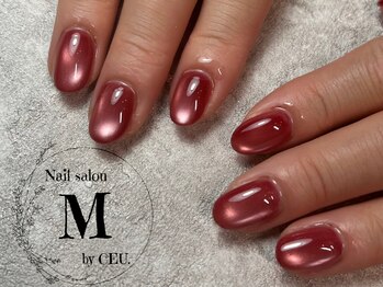 エム(M)の写真/【大人女性の隠れ家プライベートネイルサロン♪】他と被らない大人ニュアンスやトレンドデザイン◎