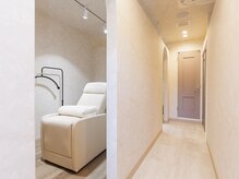 ルッカ(Lucca.t)の雰囲気（個室で人目を気にせず施術を受けられます◎）