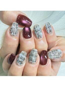 アンドラッシュネイル(&Lash nail)の写真/初めての方大歓迎の個人サロン♪サンプルたくさんご用意してお待ちしております！◎
