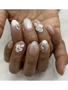 ネイルキュート アンド クールラッシュ 亀有店(nailcute & CoolLash)/3Dブライダル