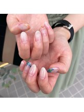 ミントリーフ バイ リート(Mint leaf by Reat)/フラワーグラデーション