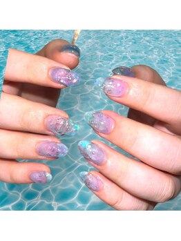 アヤネイルズ アンド アイラッシュ 綱島店(AYA NAILZ.&Eyelash)/バブルネイルコース