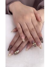 マシェリ(Ma cherie)/ツイードネイル
