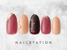 ネイルステーション ルミネ町田店(NAIL STATION)/ミラーネイル／パラジェル