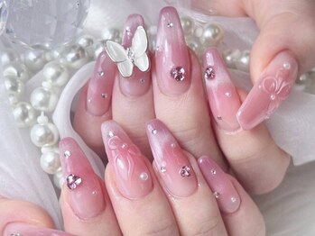 ネイルリアン(Nail lieN)の写真/乗せたいパーツ・やりたいアートをとことん叶えます♪【初回やり放題/持ち込みOK90分¥7800/120分¥9800】