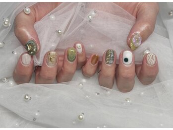 ヴァンネイルサロン 本厚木(VAN NAIL SALON)/ハンド持ち込みデザイン