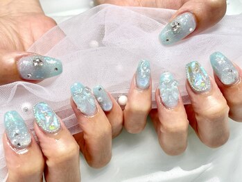 ネイルネージュ 錦糸町(Nail Neige)/持ち込み(マーメイド/海ネイル)
