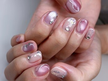 オーパス ノース(OPUS north)/お客様ネイル/古川/持込デザイン