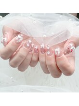 シュシュ(Chou Chou)/リボンハートネイル