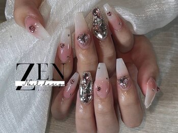ゼン ネイル デザイン 池袋(ZEN NAIL DESIGN)/* 長 さだしやり放題×つけ放題