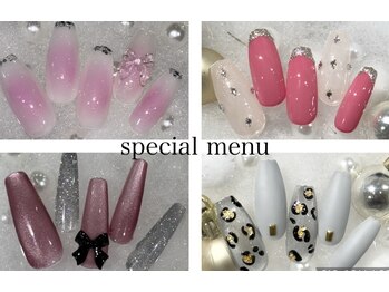 エムエムネイル 平塚(m.mネイル)/スペシャルメニュー☆