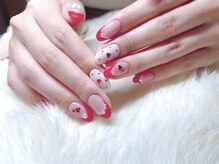 ブルー(BLUE)/narumi ガーリーフレンチ