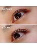 フラットラッシュLEDエクステ付け放題￥7700
