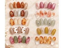はあとねいる 森ノ宮店の雰囲気(秋ネイルデザイン♪JNA1級ネイリスト在籍☆)