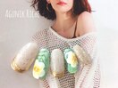 【プルメリアネイル】
