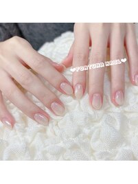 白のミラーグラデーション/神田