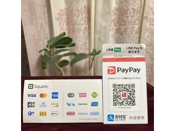 プラチナローズ(Platinum Rose)/現金以外のお支払いも可能です