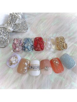 ベリール 南平岸店(Be'Leel)/フット1本アート♪