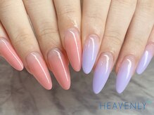 ヘブンリープラス＋ Luz湘南辻堂店/長さ出し グラデーション チップ