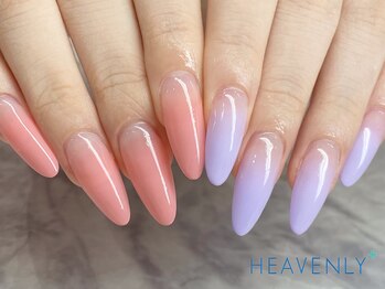 ヘブンリープラス＋ Luz湘南辻堂店/長さ出し グラデーション チップ