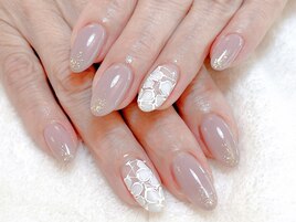 東久留米×レースフラワーネイル
