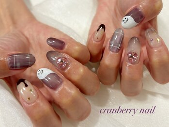 クランベリーネイル 代官山 恵比寿(cranberry nail)/ハロウィンネイル