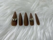ネイルサロン グロッシー(Nail salon glossy)/秋シンプルネイル