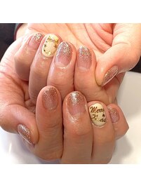 クリスマスネイル