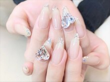 エン(EN)/ガラスフレンチネイル