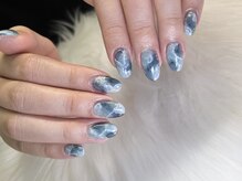 エムネイル(M-Nail)/★奥行き大理石ネイル★