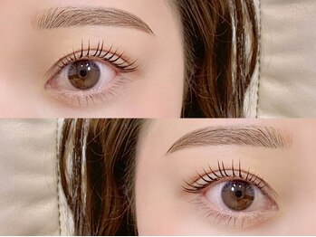 オヒメ 新宿(ohime)の写真/まつげパーマとアイブロウのセットでお客様の魅力を最大に引き出します♪眉の形などでお悩みの方にも◎