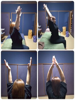 ぐっすりん/3回施術後の姿勢の変化(2)