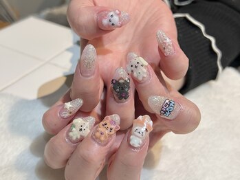 エムワイユーネイル(myu.nail)/推し活ネイル*