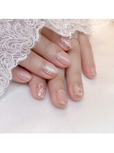 ピオニーネイル(peony nail)/ブライダル　和装