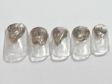 ネイルメゾン 渋谷店(NAIL MAISON)/ぷっくりマグニュアンス￥5500