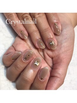 クリスタルネイル ボンベルタ橘店(CRYSTAL NAIL)/ちゅるんネイル