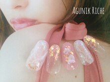 アグニークリッシェ(Agunik Riche)/【大理石ネイル】
