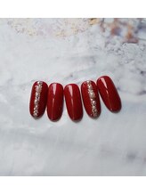 コーラル(CORAL)/ワンカラーポイントアート￥9800