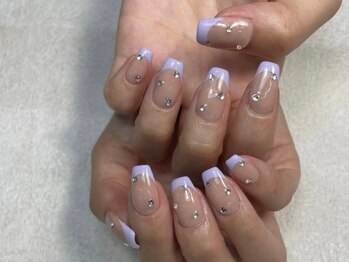 ネイル マックスケリー 神戸(MAXKELLY)/バーチャルフレンチネイル